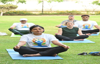 Yoga Event for Diplomats at India House 